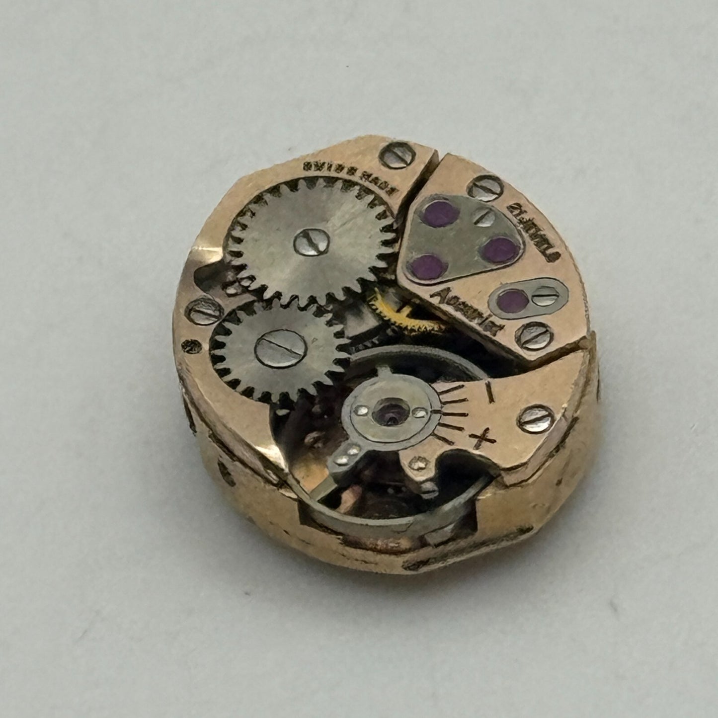 12.9mm Ladies Accurist ETA 2485 Manual Wind Watch Movement Swiss Vintage PARTS