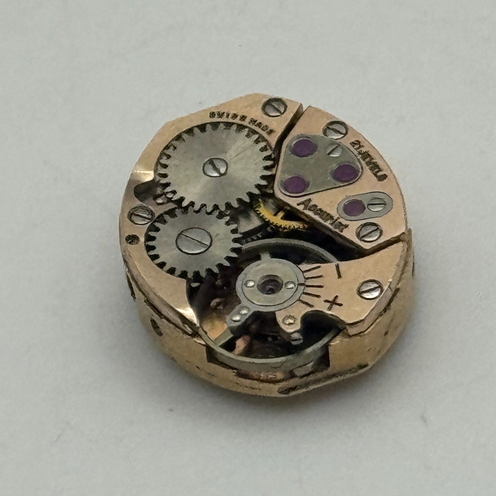 12.9mm Ladies Accurist ETA 2485 Manual Wind Watch Movement Swiss Vintage PARTS