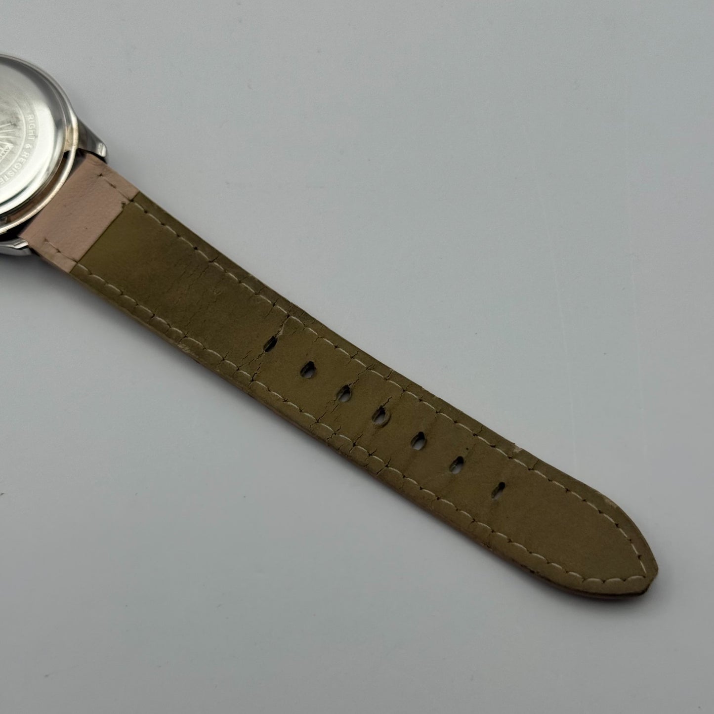 FCUK French Connection Time Ladies Quartz Watch Crystal Markers Working 33mm