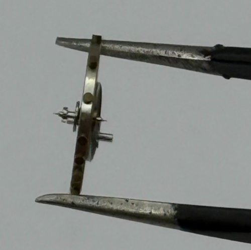 ETA 1260 Balance Wheel Complete And Spring 10 1/2’’’ 164 M Watch Movement Parts