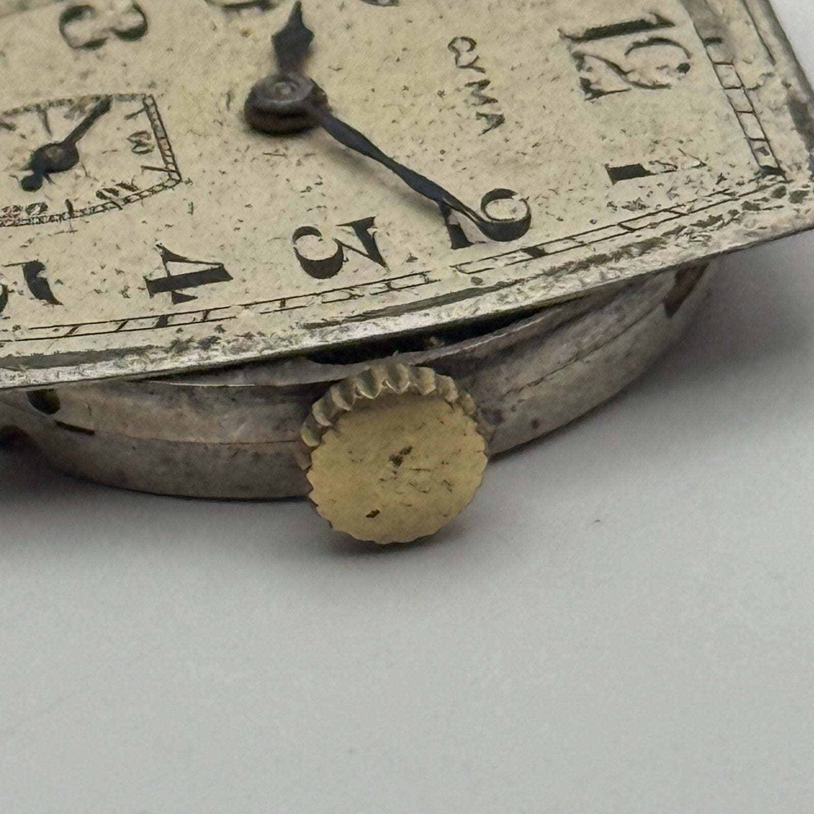 Cyma REF 032B Watch Movement Manual Wind Vintage Swiss 15 Jewels Repair 26.1mm