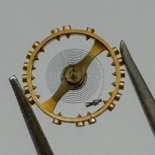 AS 976 1012 Balance Wheel Complete And Spring 29 M Watch Movement Parts NOS