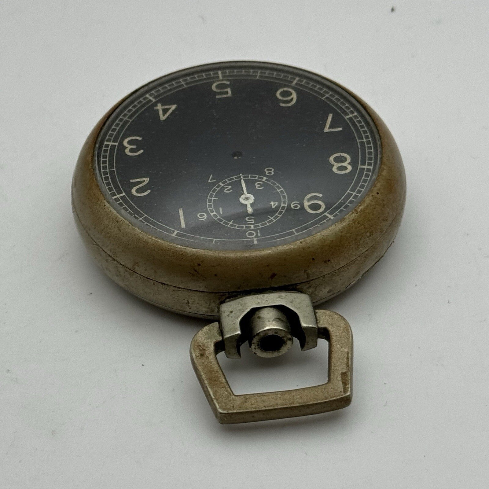 49mm 1940s Elgin USA Grade 582 Model 21 Star Case Co Stop Watch TO RESTORE