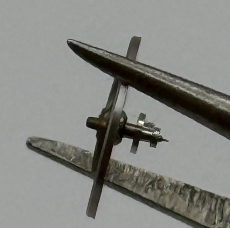 Brac 2021 Balance Wheel Complete And Spring  5¼’’’ 69 M Watch Movement Parts 