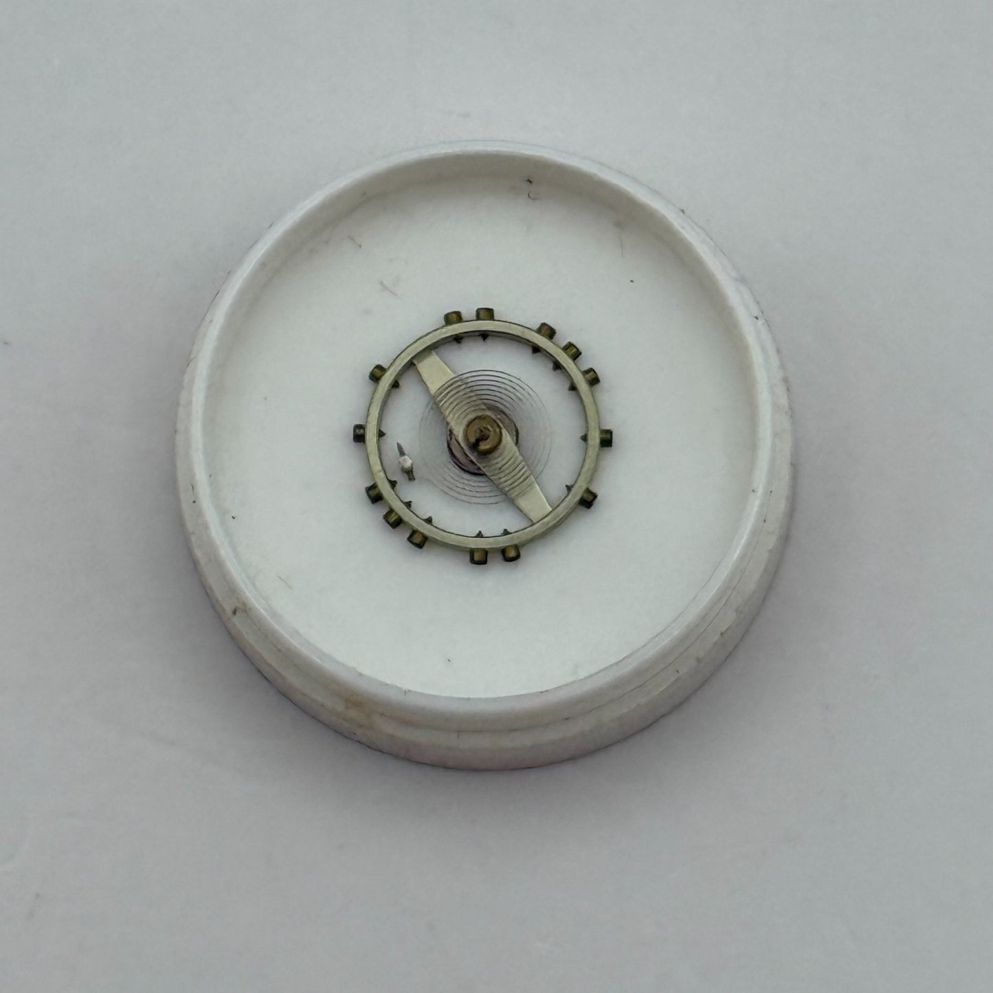 AS 1051 Balance Wheel Complete And Spring 5 1/4’’’ 34 M Watch Movement Parts NOS