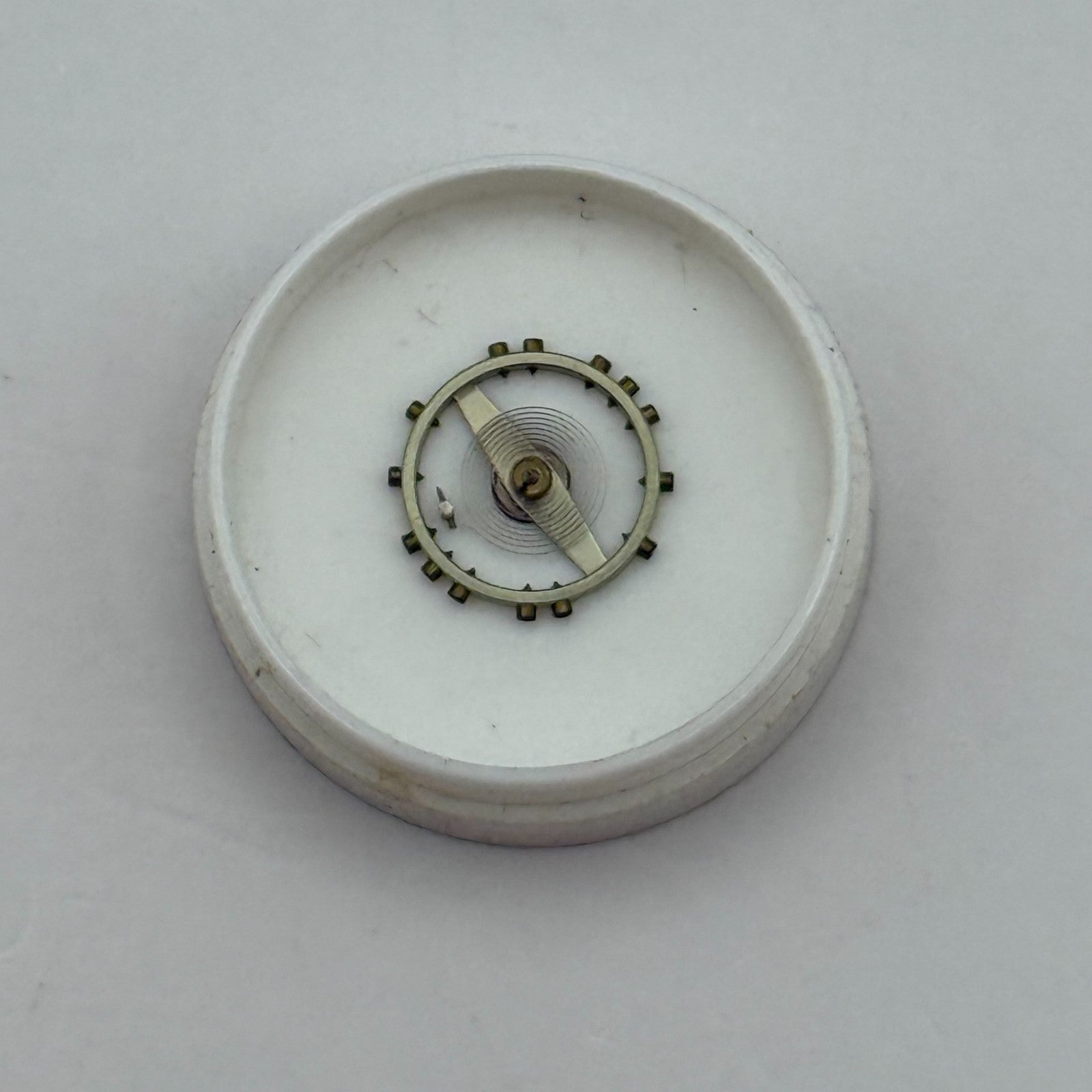 AS 1051 Balance Wheel Complete And Spring 5 1/4’’’ 34 M Watch Movement Parts NOS