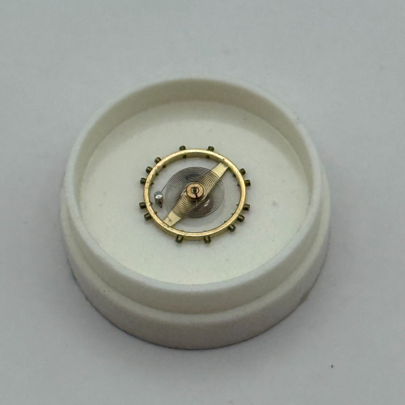 AS 500 Balance Wheel Complete And Spring 6 1/2’’’ 427 Watch Movement Parts NOS