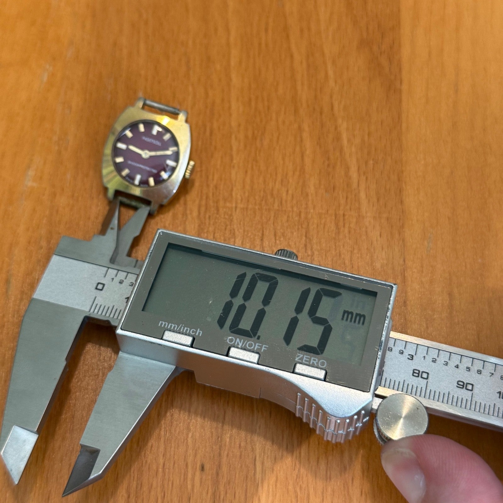 21mm Vintage Ingersoll Amida 562 Swiss 1 Jewel Manual Wind Watch PARTS / REPAIR