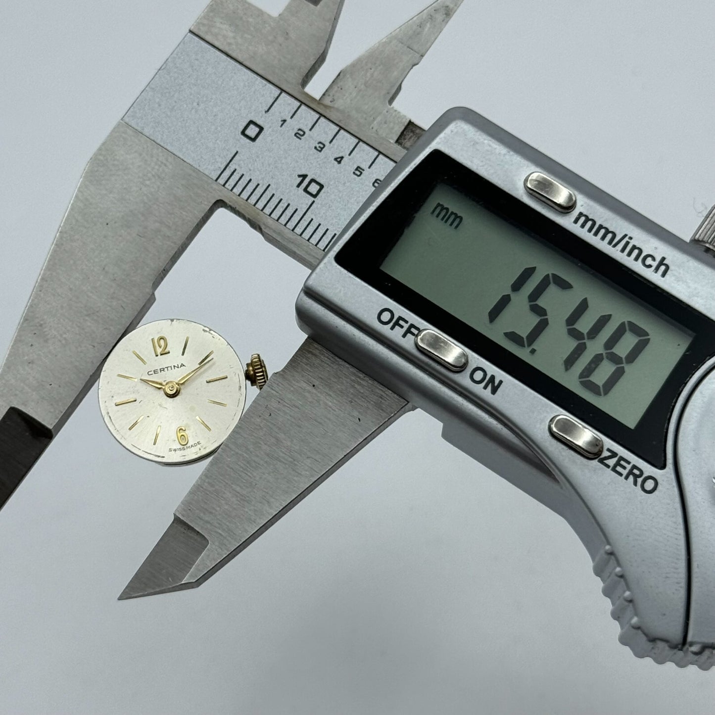 12.9mm Ladies Running Certina 13-20 Manual Wind Watch Movement PARTS SPARES