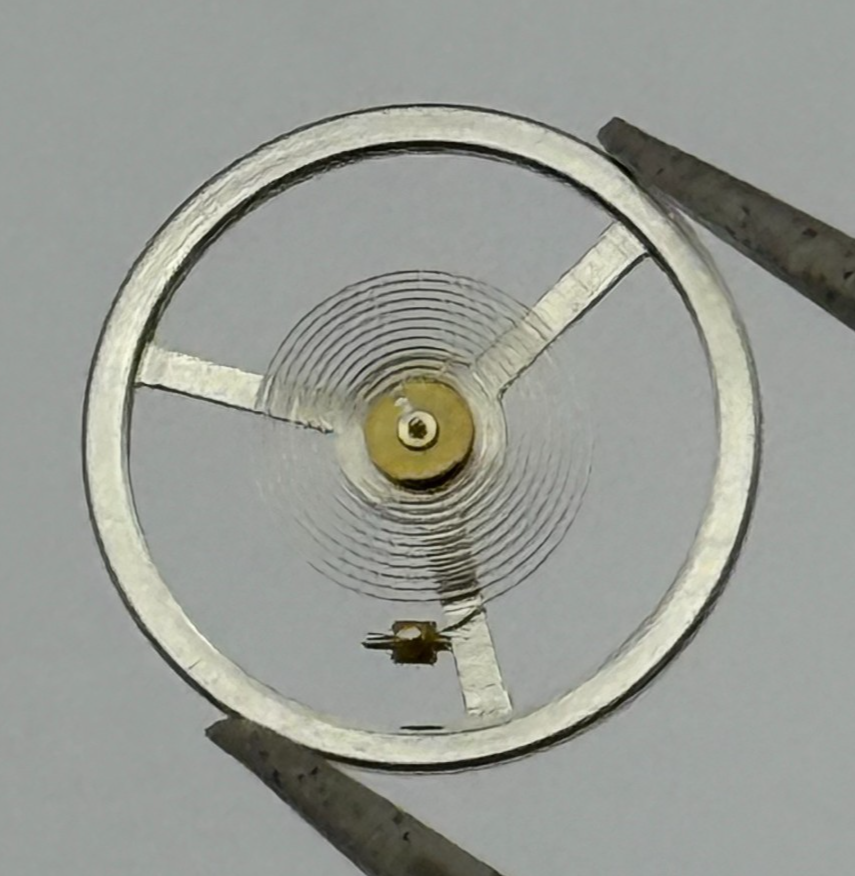 Ebosa 65 Balance Wheel Complete And Spring  12½’’’ 942 Watch Movement Parts NOS