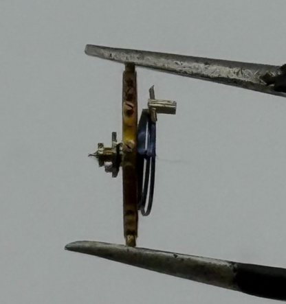 AS 624 557 Balance Wheel Complete And Spring Renata Watch Movement Parts NOS