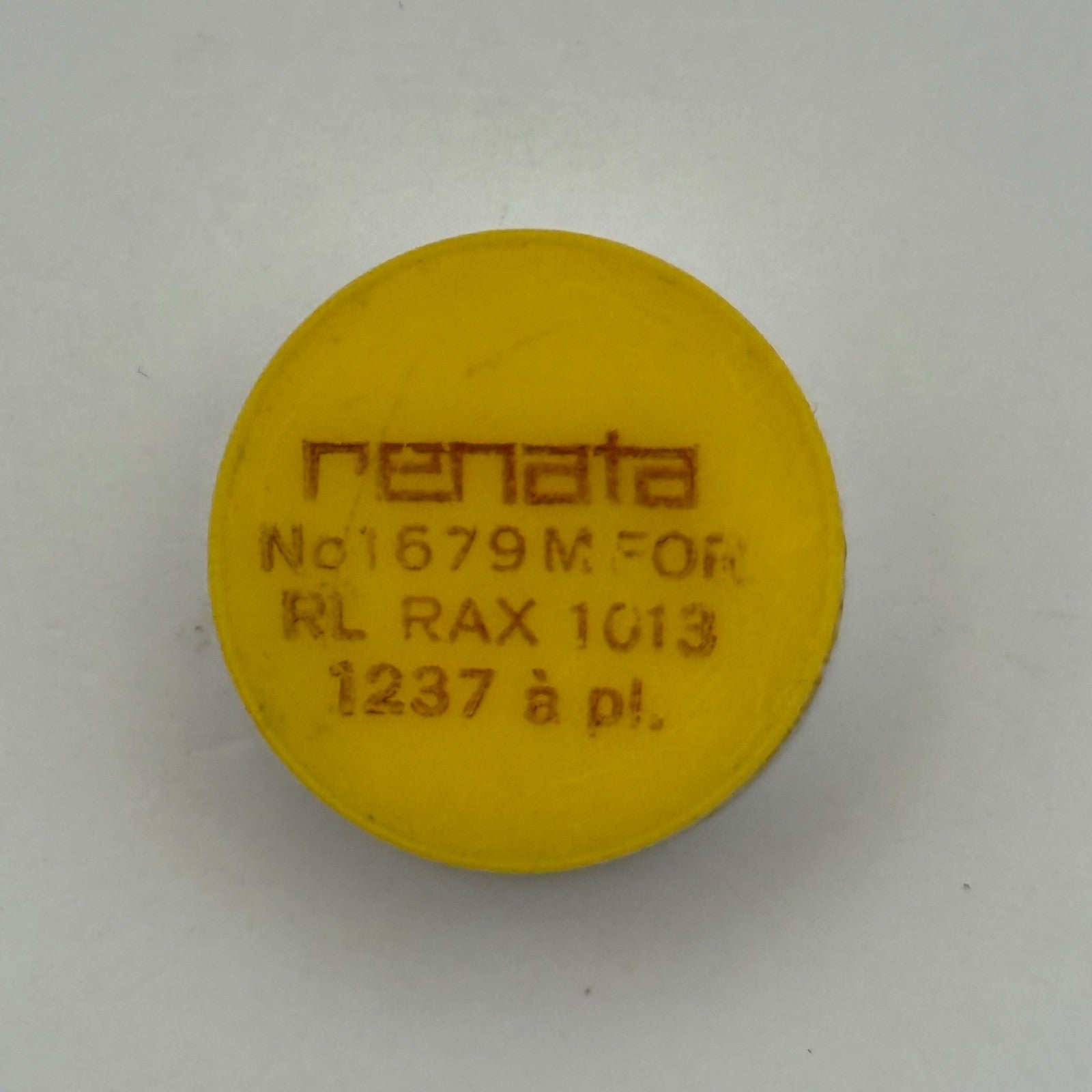 RL Rax 1013, 1237 Balance Wheel Complete And Spring 1679 M Watch Movement Parts 