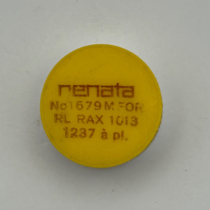 RL Rax 1013, 1237 Balance Wheel Complete And Spring 1679 M Watch Movement Parts 