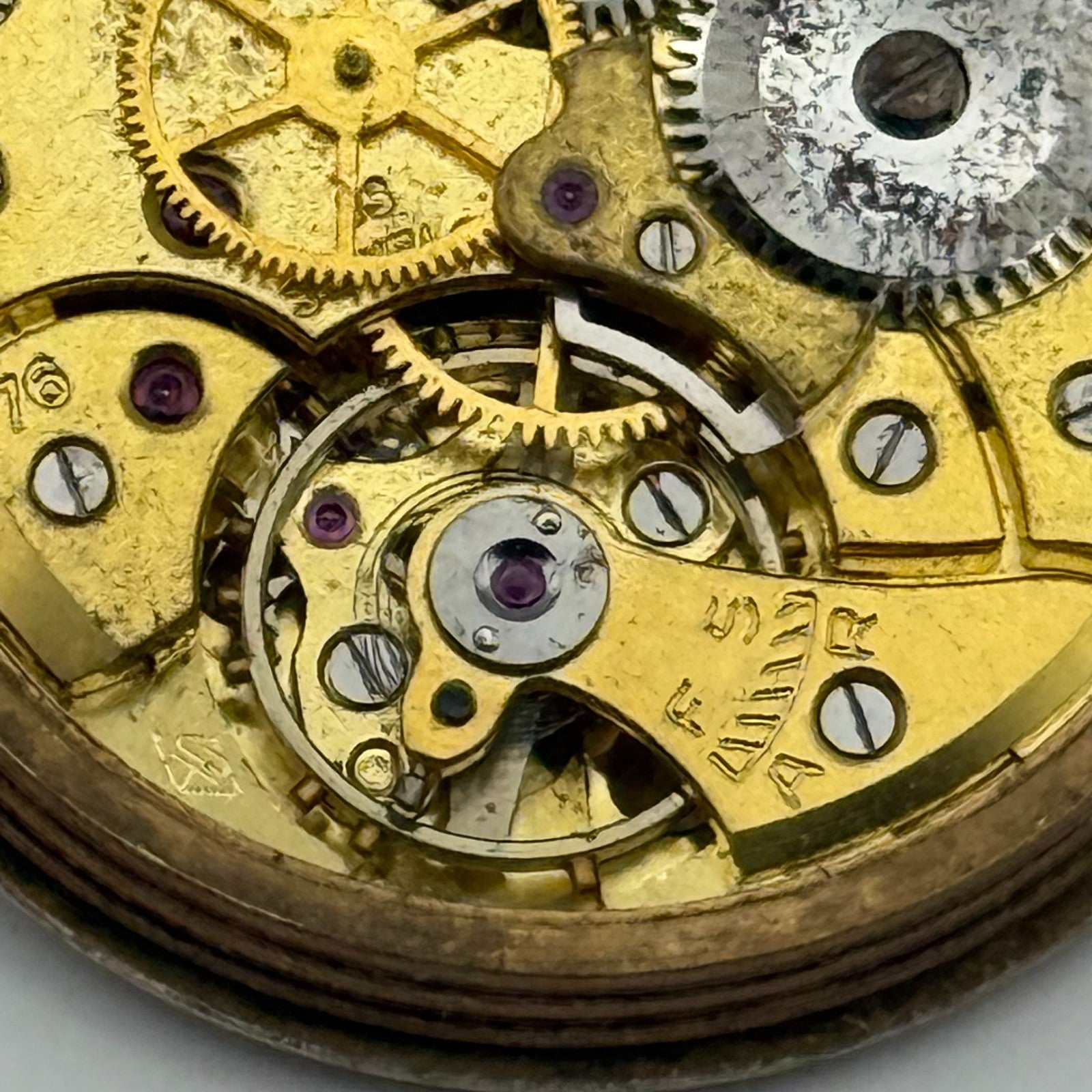 Rotary Maximus Revue 76 Good Balance Watch Movement Manual Wind Parts 26.9mm