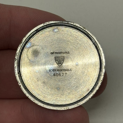 37mm Tissot 2040 Liquid Crystal 40626 - 2144 Quartz LCD Vintage Watch FOR PARTS