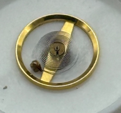 BFG 927 Balance Wheel Complete And Spring 6 3/4 - 8''' Watch Movement Parts NOS