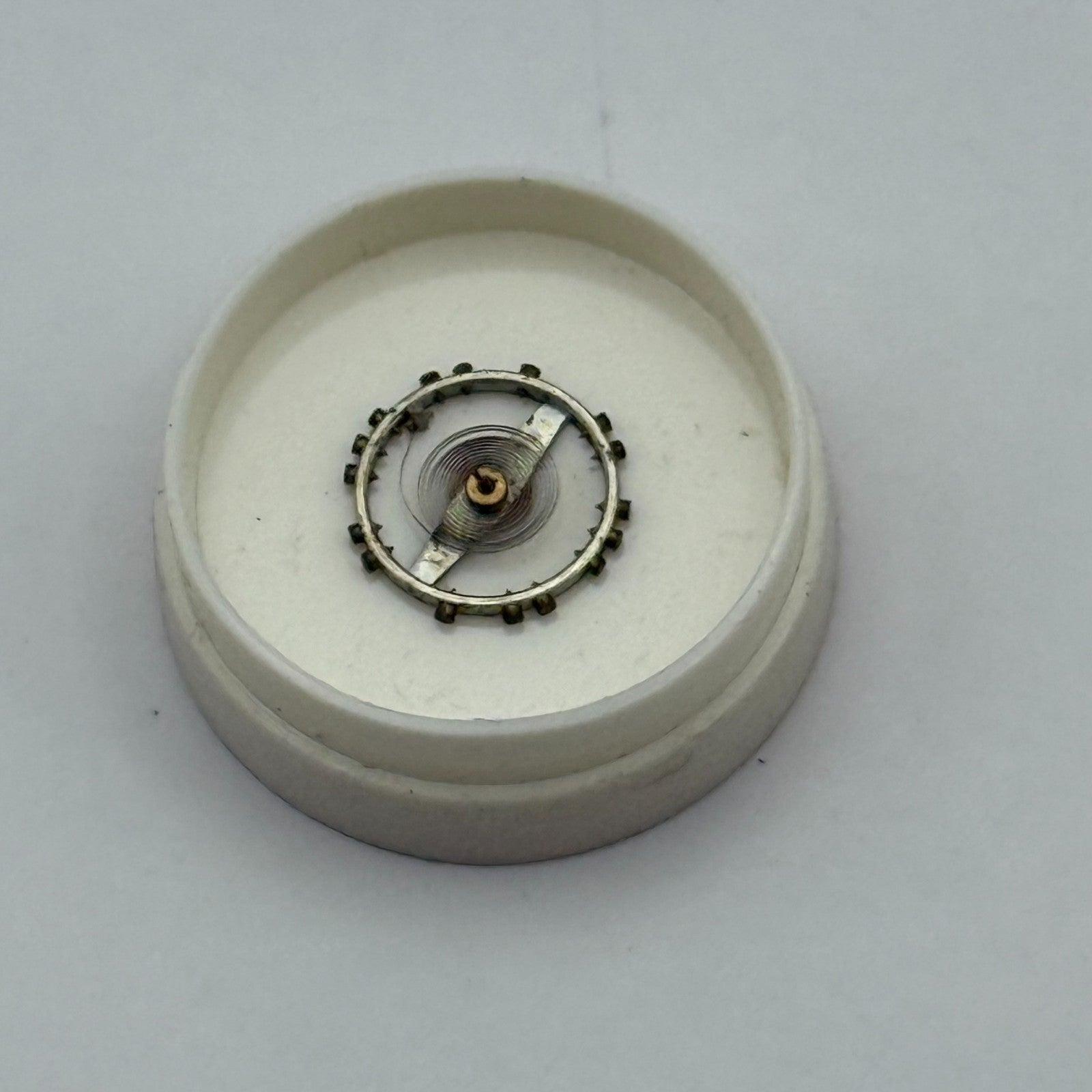 AS 1051 Balance Wheel Complete And Spring 5 1/4’’’ 34 M Watch Movement Parts