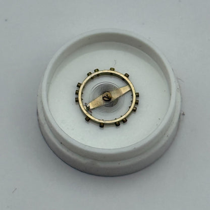 FHF 63 Balance Wheel Complete And Spring 8¾’’’ 438 M Watch Movement Parts NOS