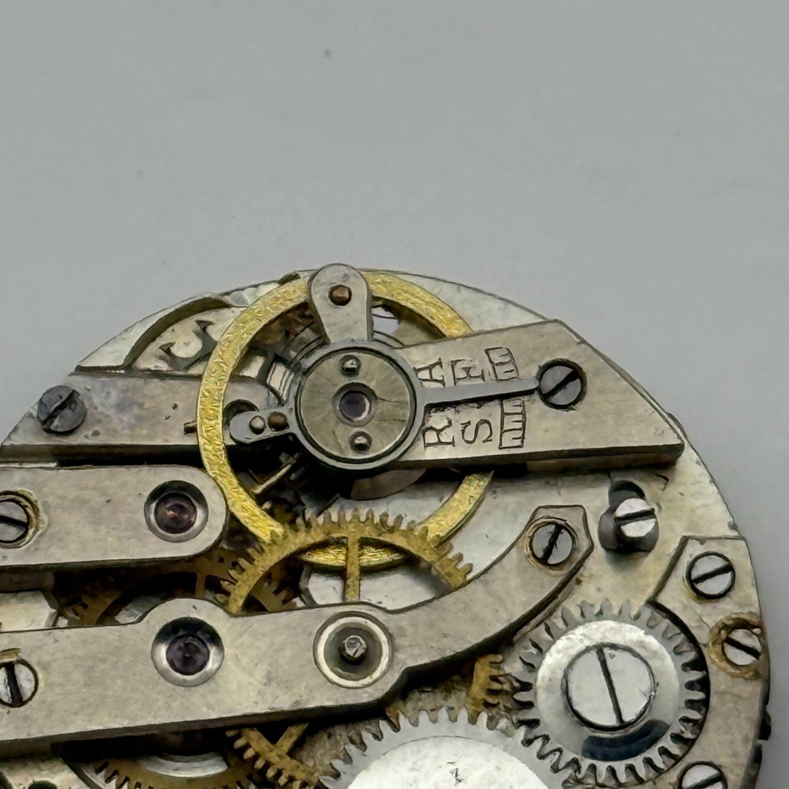 ETA Swiss Watch Movement Manual Wind Vintage Parts Repair Spares 23.6mm