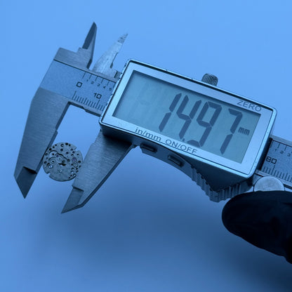 Jaeger Le Coultre 12 Watch Movement x 2 & Spares Vintage Swiss Parts 14.9mm