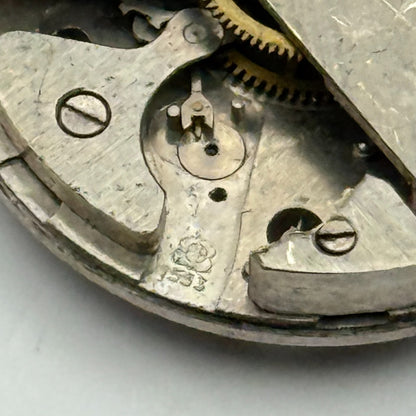 EB 1553 Watch Movement Ingersoll Manual Wind Vintage Swiss Parts Repair 23.7mm