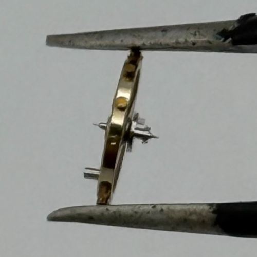 FHF 159 Balance Wheel Complete And Spring 3-10''' 190 M Watch Movement Parts