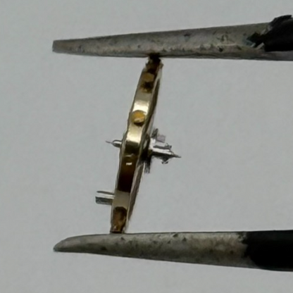 FHF 159 Balance Wheel Complete And Spring 3-10''' 190 M Watch Movement Parts