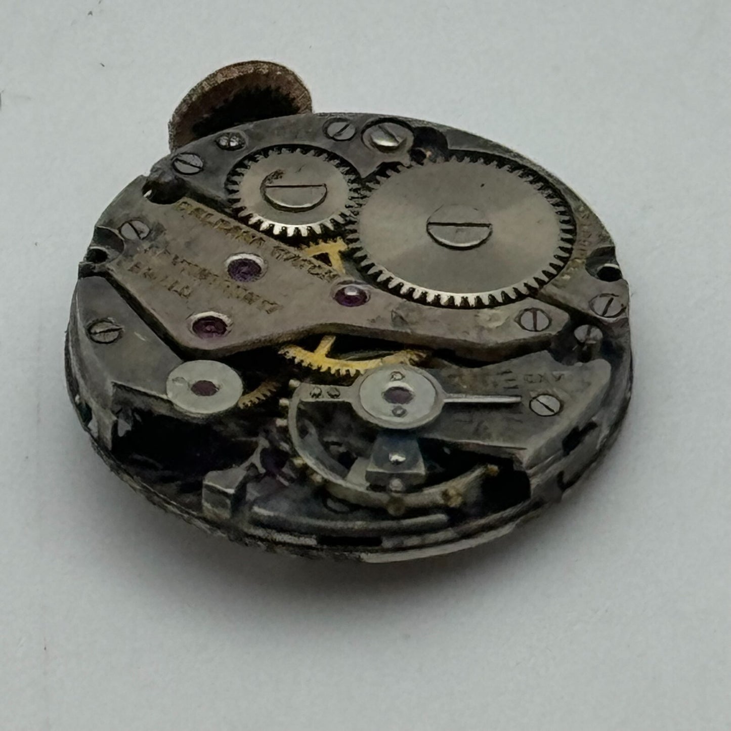 19.7mm Delbana AS A Schild Manual Wind 17 Jewels Swiss Watch Movement PARTS