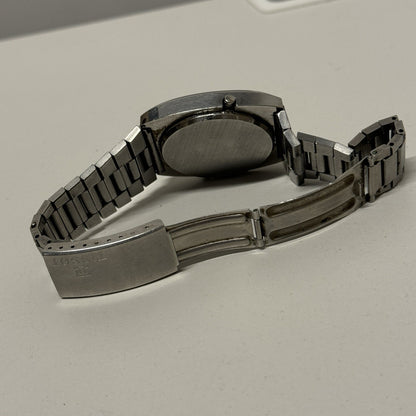 37mm Tissot 2040 Liquid Crystal 40626 - 2144 Quartz LCD Vintage Watch FOR PARTS