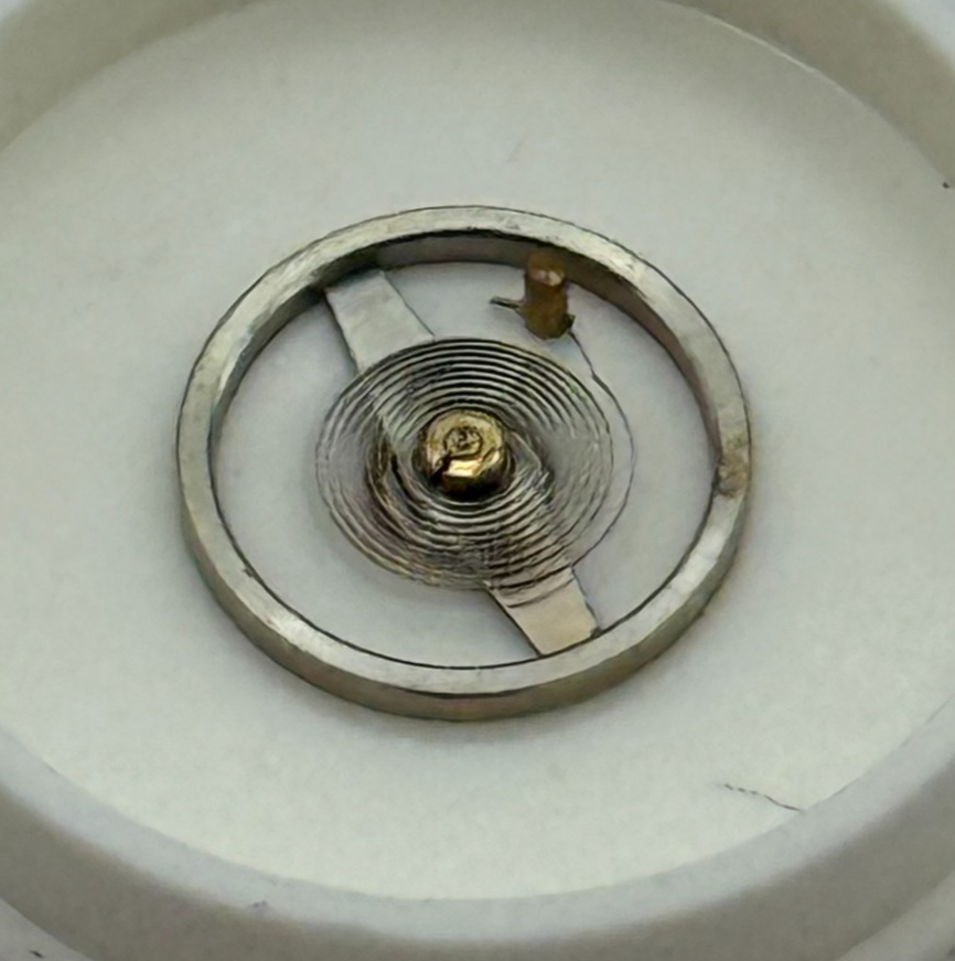 Oris 440 Balance Wheel Complete And Spring 6¾–8’’’ 974 M Watch Movement Parts 