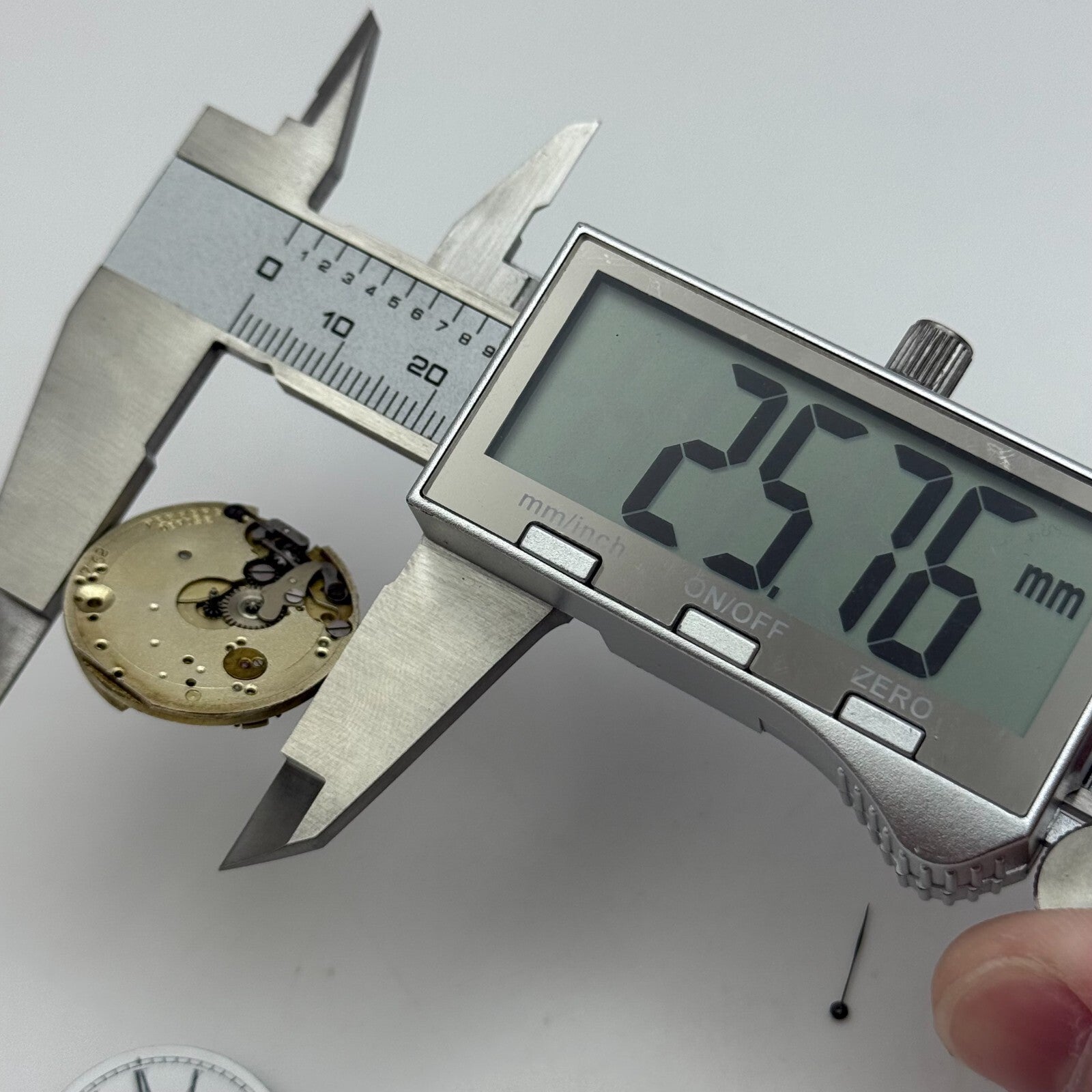 24.3mm Rolex Rebberg Depose 7 Jewels Vintage Antique Watch Movement PARTS REPAIR