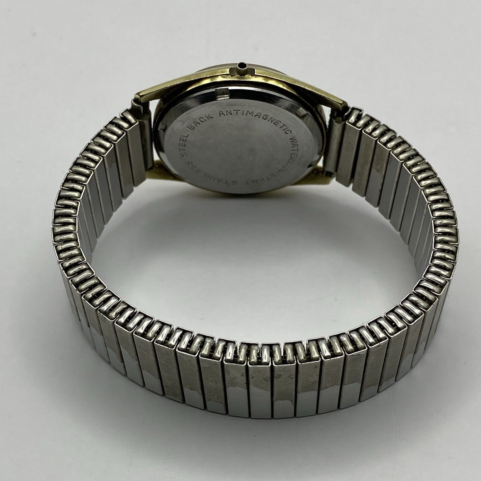 33mm Gents Nivada Automatic AS 1673 Watch Expandable Strap NON WORKING