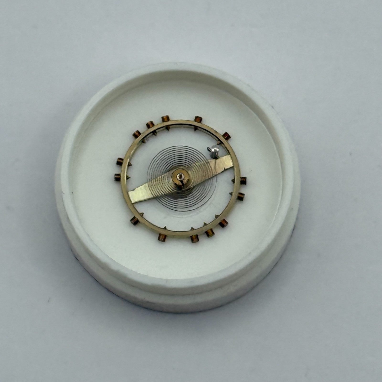 FHF 70 Balance Wheel Complete And Spring  10½’’’ 201 M Watch Movement Parts NOS