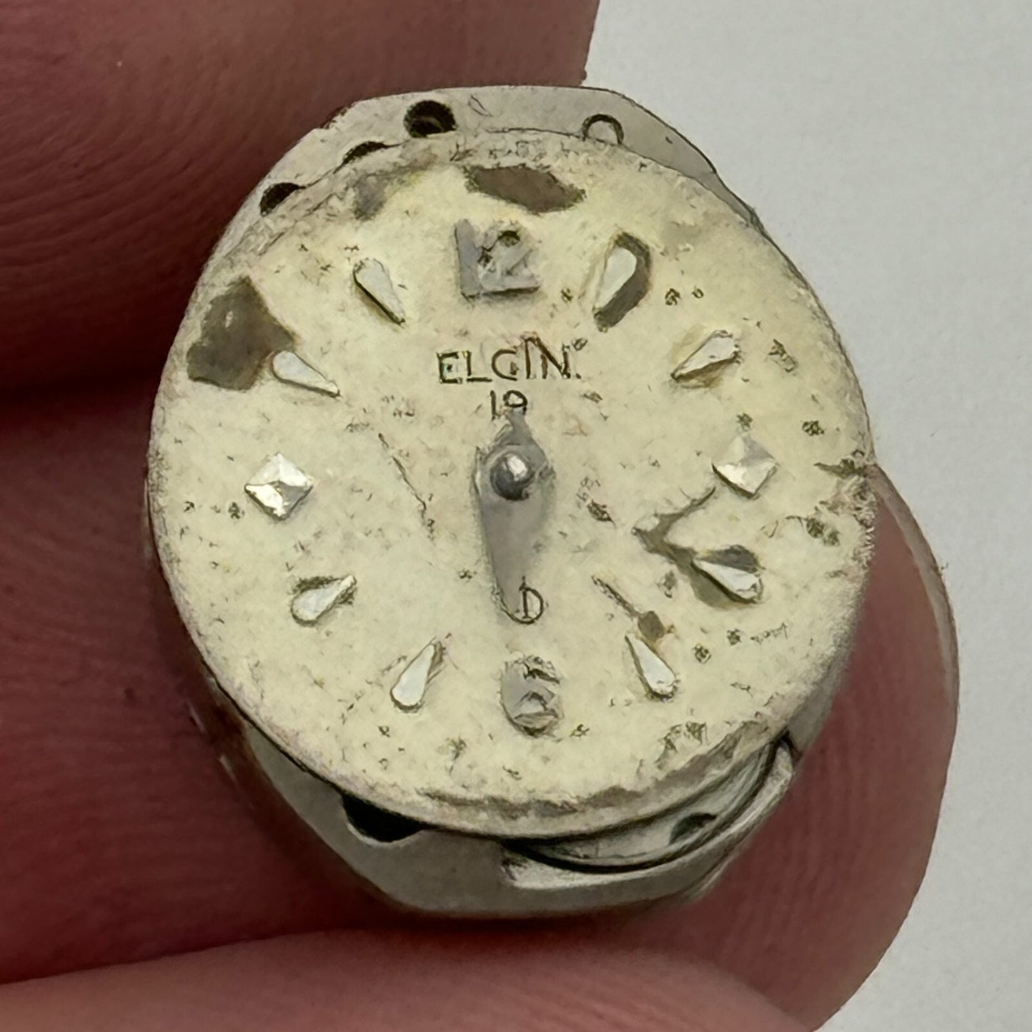 13.2mm Ladies Elgin 832 Rare 19 Jewels Manual Wind Watch Movement PARTS SPARES