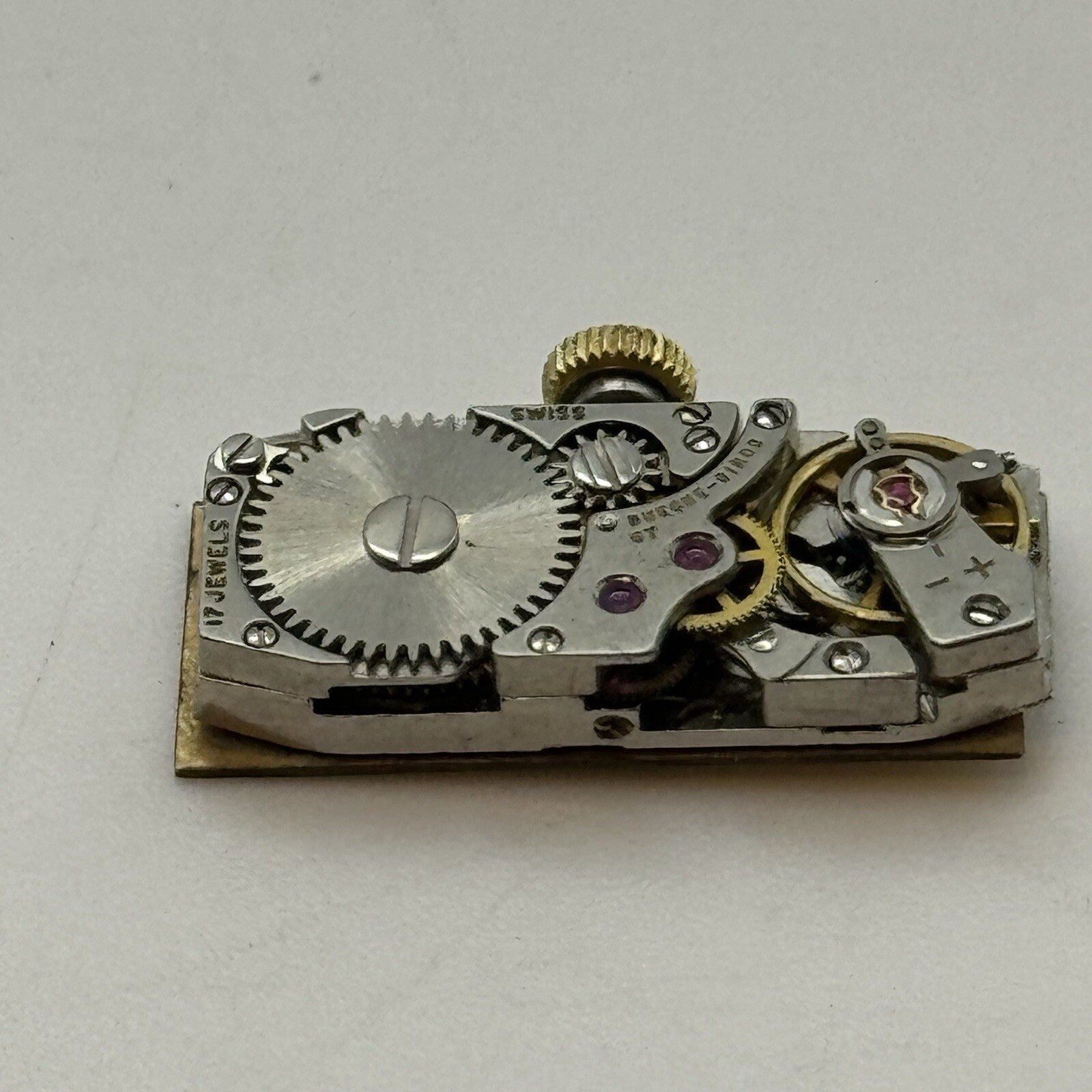 9.2mm Bueche Girod Cal 67 Balance Ok Tank Watch Movement For Restoration Parts