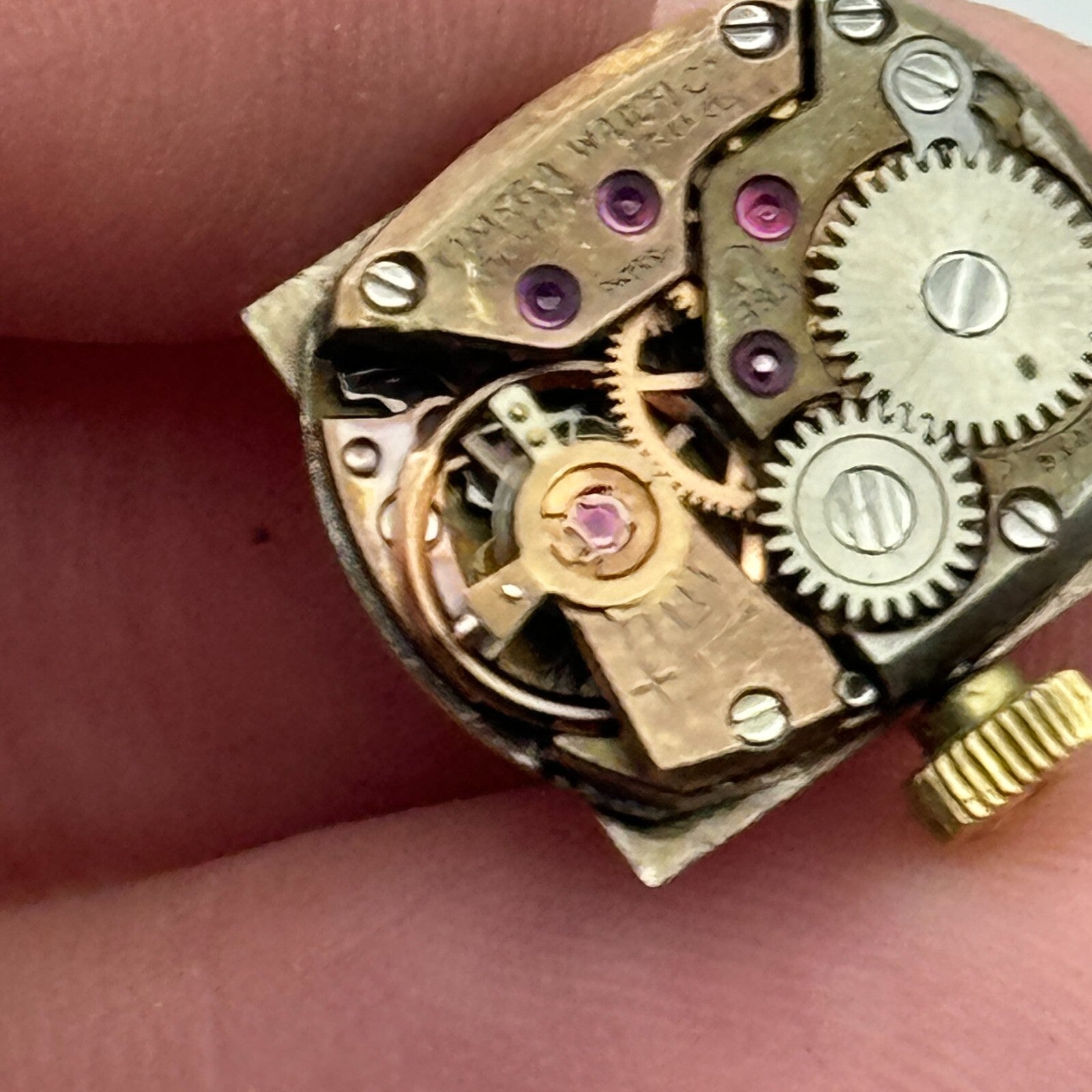 12.5mm Ladies Omega Cal 485 Manual Wind Watch Movement Swiss Vintage PARTS SPARE