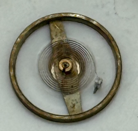 FHF 60 Balance Wheel Complete And Spring 5¾–8’’’ 200 M Watch Movement Parts NOS