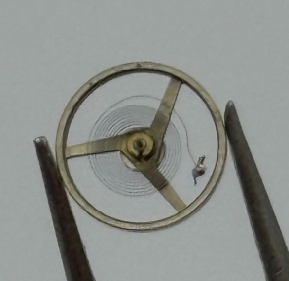 AS 1677 Balance Wheel Complete And Spring Inca 1224 M Watch Movement Parts NOS