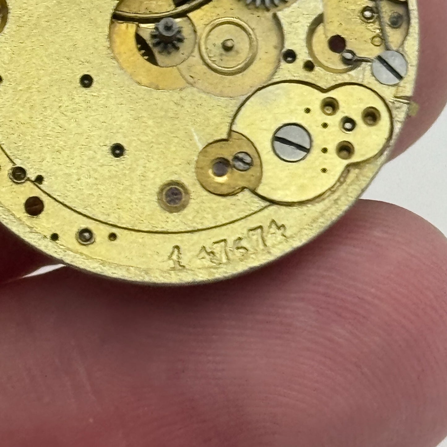 26.7mm Unidentified High Grade Manual Wind Watch Movement Vintage PARTS SPARES