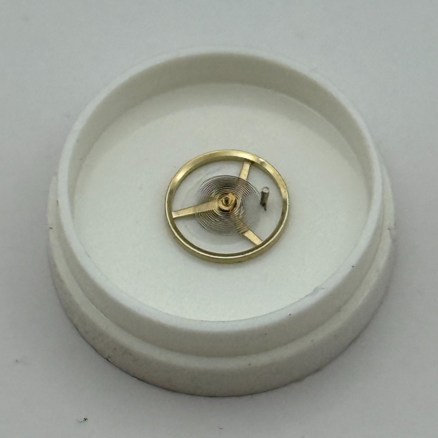 AS 1977-2 Balance Wheel Complete And Spring  1831 M Watch Movement Parts NOS