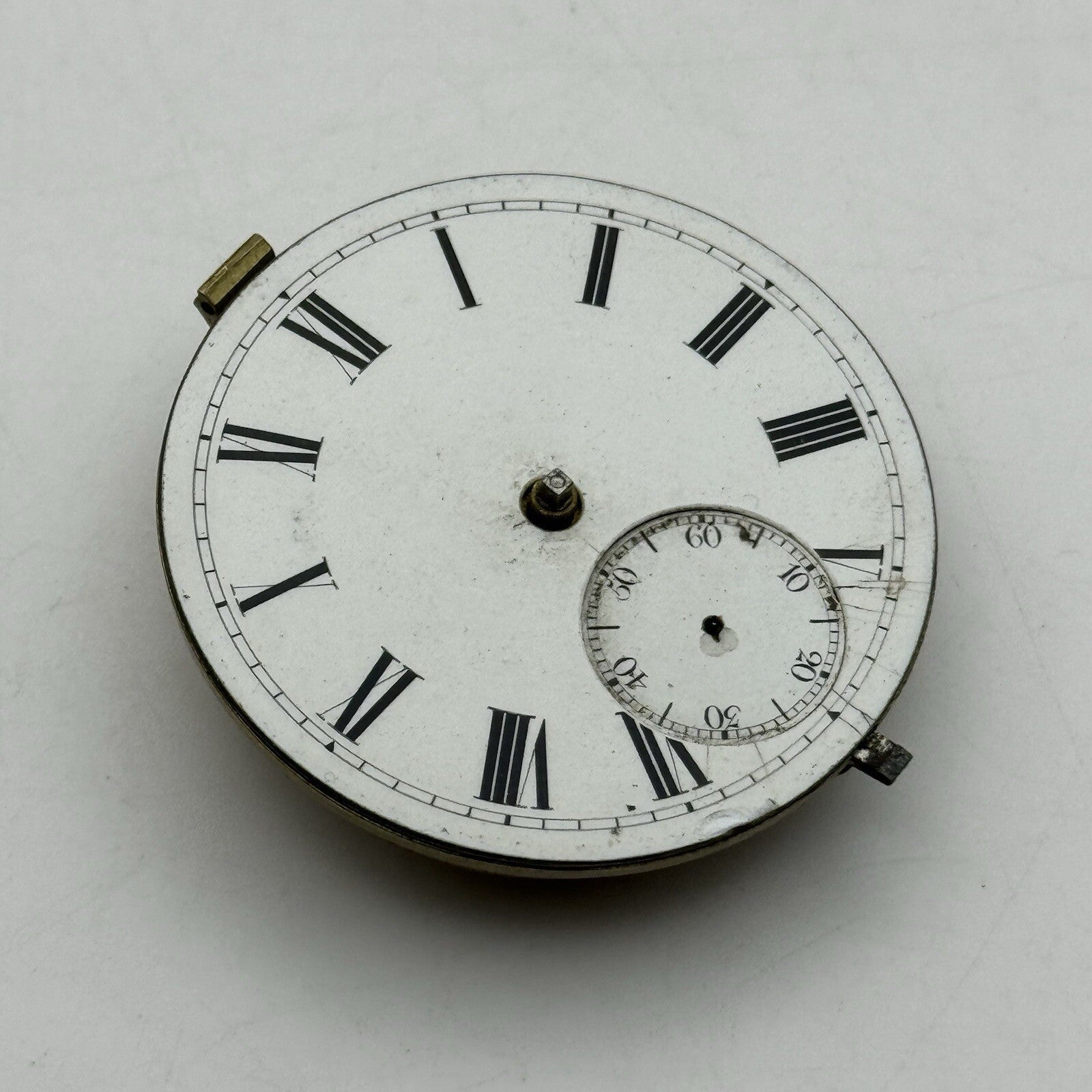 42.9mm Manual Wind Coventry Cooperative Pocket Watch Movement FOR PARTS