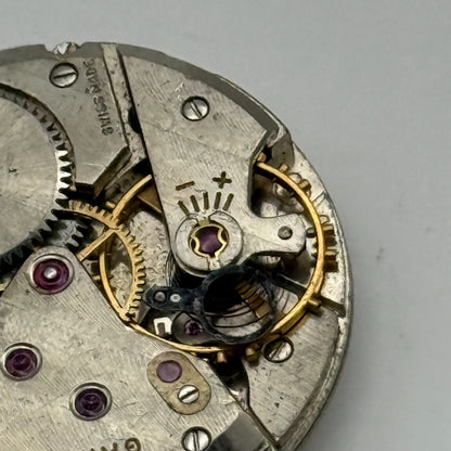 ETA 1120 Watch Movement Garrard Manual Wind Vintage Swiss Parts Repair 27mm