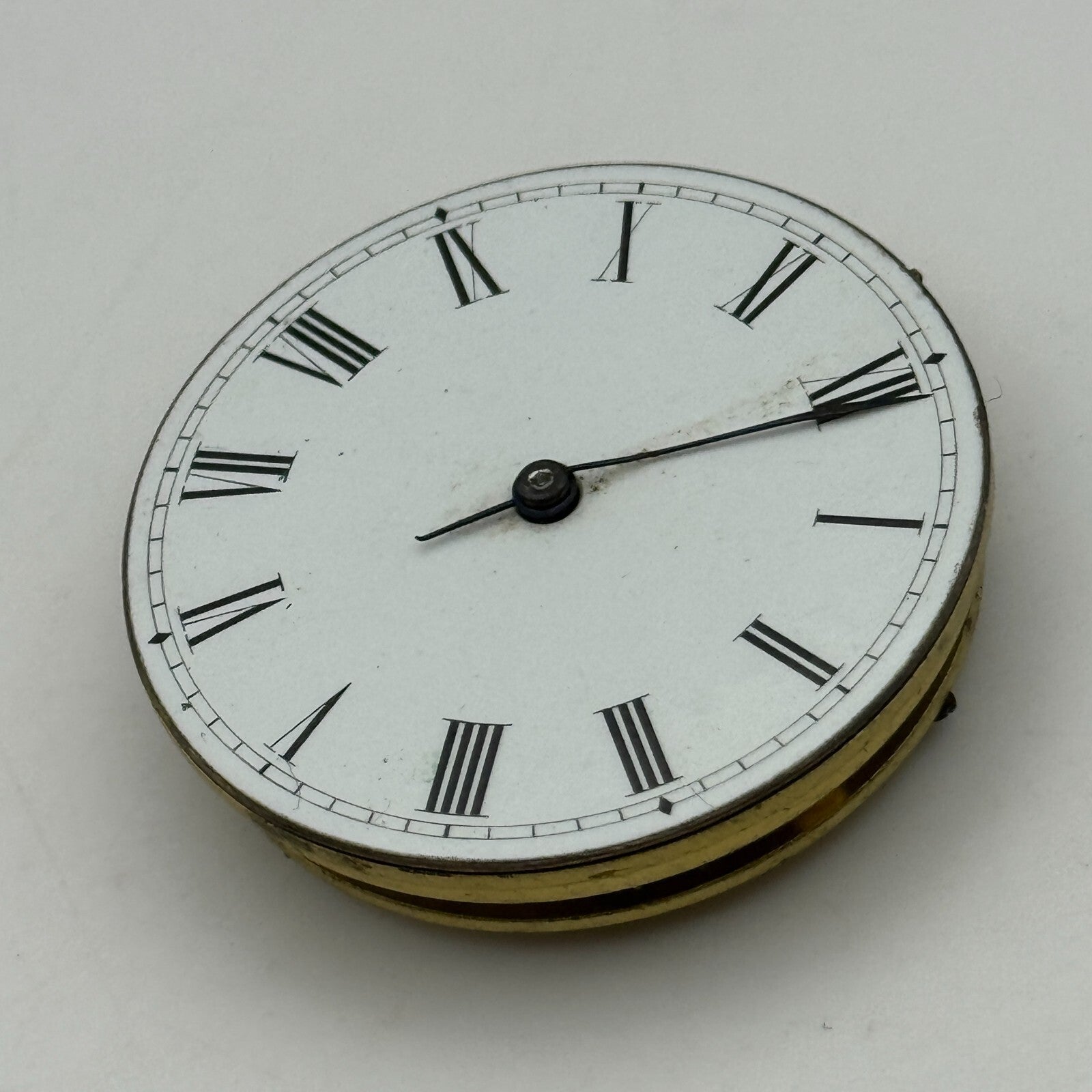 36mm John Bennett Cheapside London Antique Key Wound Pocket Watch Movement PARTS