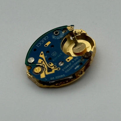 Gucci ETA 978.002 Quartz Watch Movement Incomplete Swiss Ladies Vintage Parts
