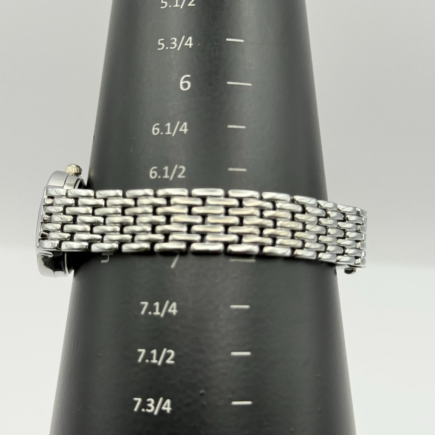 Beverly Hills Polo Club Ladies Quartz Watch Silver Tone Bracelet Working 23mm