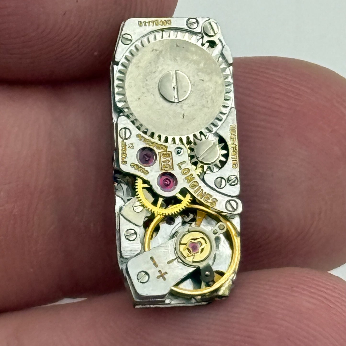 21.4mm Vintage Longines 510 Ladies Manual Wind Watch Movement PARTS REPAIR