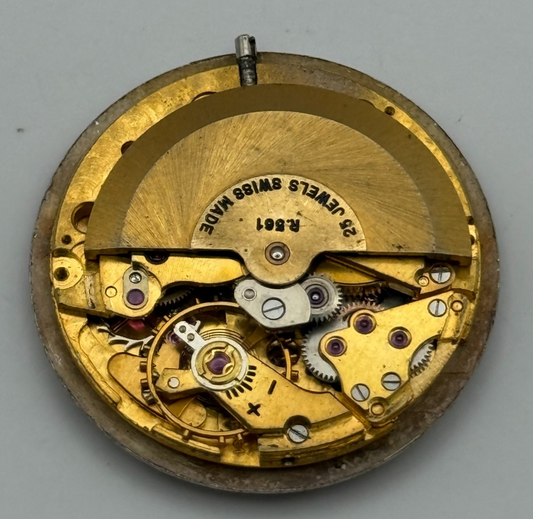 R.561 Rotary AS 1678 Automatic Watch Movement Vintage Swiss Parts Repair 25.9mm