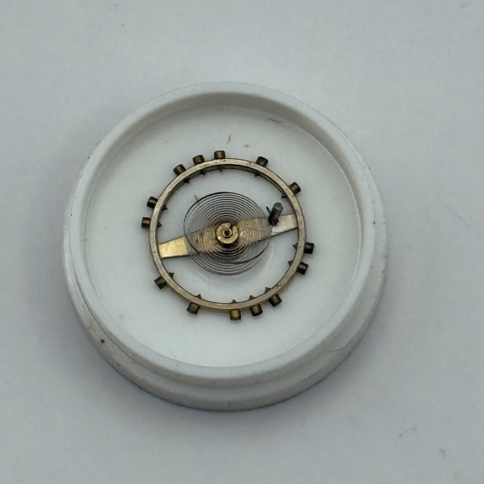 FHF 70 Balance Wheel Complete And Spring  10½’’’ 201 M Watch Movement Parts NOS