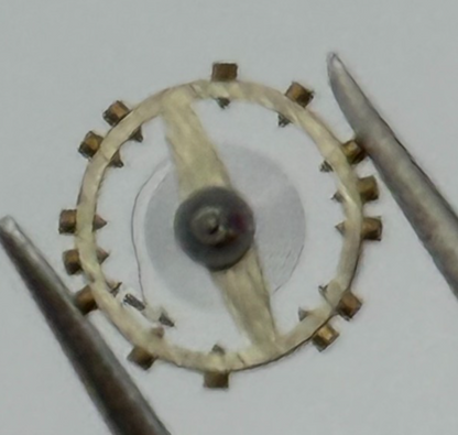 FEF 430 6600 Balance Wheel Complete And Spring 943 M Watch Movement Parts NOS