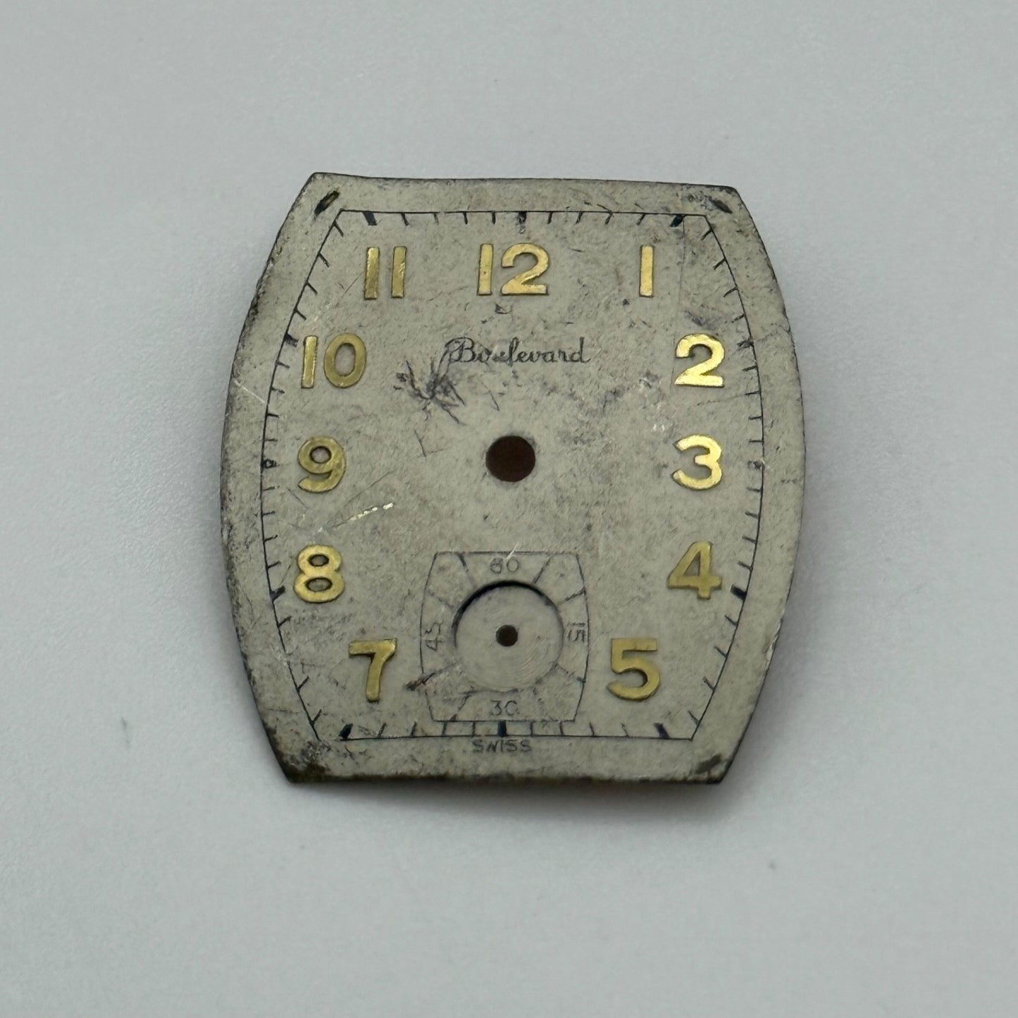 AS 1124 Watch Movement Manual Wind A Schild Vintage Swiss Parts Repair 25.9mm